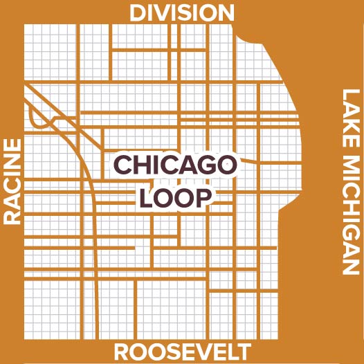 Chicago Loop Map